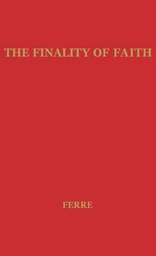 Cover image for Finality of Faith