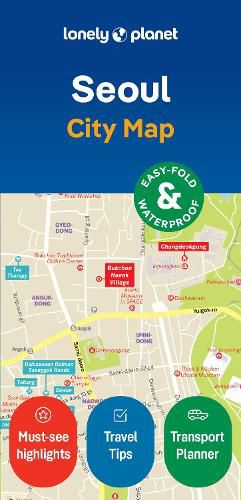 Lonely Planet Seoul City Map