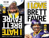 Cover image for I Love Brett Favre/I Hate Brett Favre