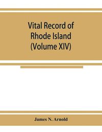 Cover image for Vital record of Rhode Island