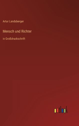 Cover image for Mensch und Richter