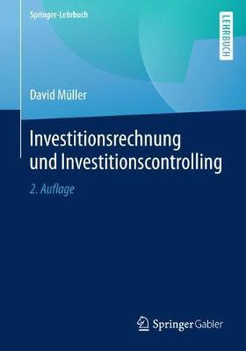 Cover image for Investitionsrechnung und Investitionscontrolling