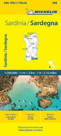 Cover image for Sardinia - Michelin Local Map 366