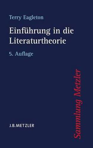 Einfuhrung in die Literaturtheorie