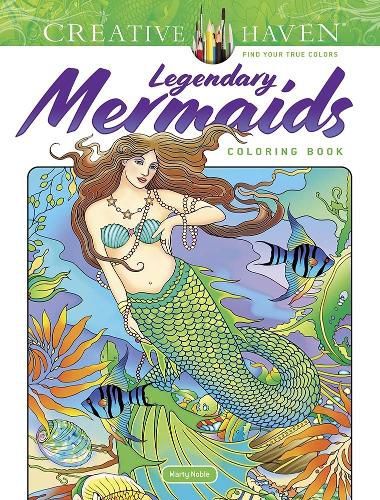 Cover image for Creative Haven Legendary Mermaids Coloring Book