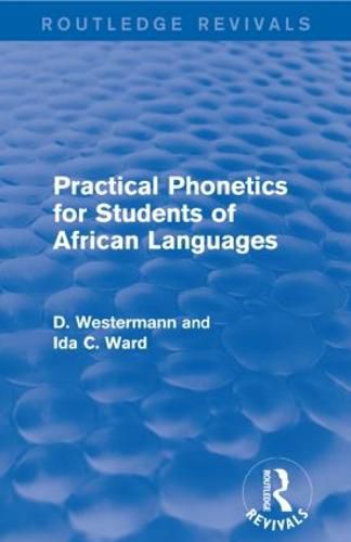 Cover image for Practical Phonetics for Students of African Languages