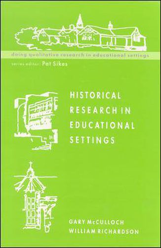 Cover image for Historical Research in Educational Settings