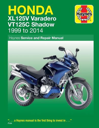 Cover image for Honda XL125V Varadero & VT125C Shadow (99-14)