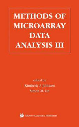 Cover image for Methods of Microarray Data Analysis III: Papers from CAMDA '02