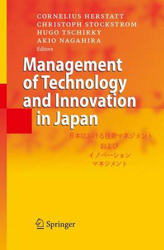 Cover image for Management of Technology and Innovation in Japan