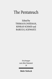 Cover image for The Pentateuch: International Perspectives on Current Research