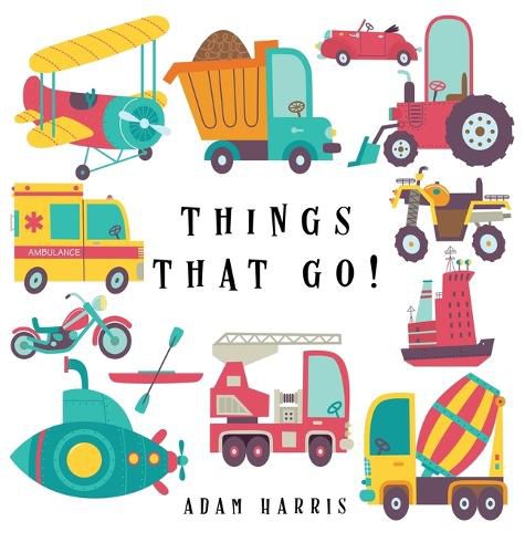 Cover image for Things That Go!: A Guessing Game for Kids 3-5