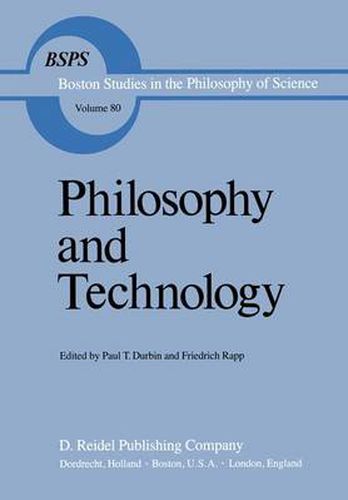 Cover image for Philosophy and Technology