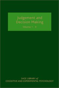 Cover image for Judgement and Decision Making