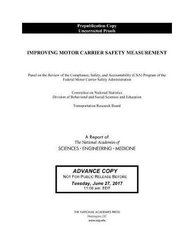 Cover image for Improving Motor Carrier Safety Measurement