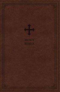 Cover image for NRSV, Catholic Bible, Gift Edition, Leathersoft, Brown, Comfort Print: Holy Bible