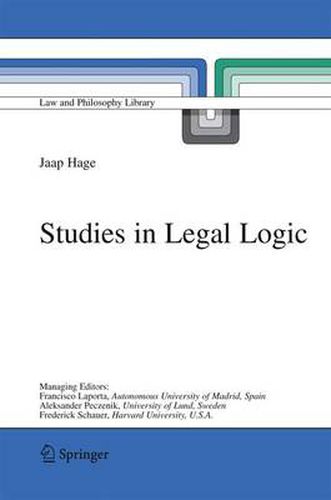 Cover image for Studies in Legal Logic