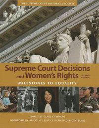 Cover image for Supreme Court Decisions and Women's Rights