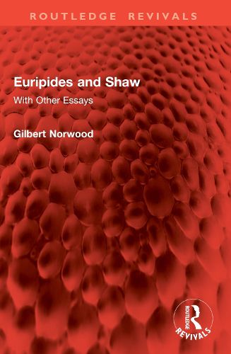 Cover image for Euripides and Shaw
