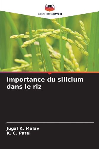 Cover image for Importance du silicium dans le riz
