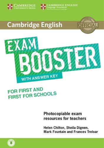 Cover image for Cambridge English Exam Booster for First and First for Schools with Answer Key with Audio: Photocopiable Exam Resources for Teachers