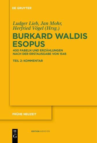 Cover image for Burkard Waldis: Esopus: 400 Fabeln Und Erzahlungen Nach Der Erstausgabe Von 1548