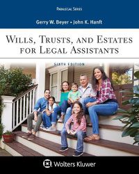 Cover image for Wills, Trusts, and Estates for Legal Assistants