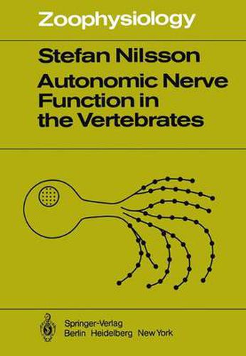 Cover image for Autonomic Nerve Function in the Vertebrates