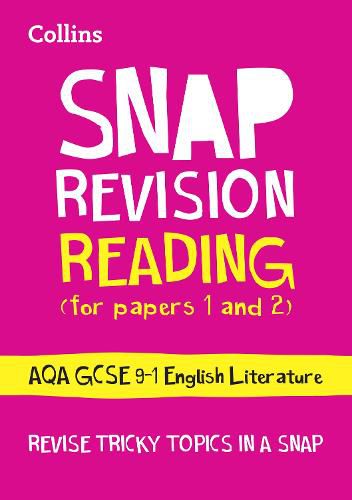 AQA GCSE 9-1 English Language Reading (Papers 1 & 2) Revision Guide: Ideal for Home Learning, 2022 and 2023 Exams