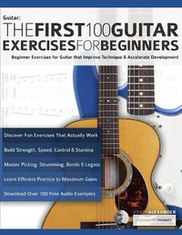 Cover image for The First 100 Guitar Exercises for Beginners