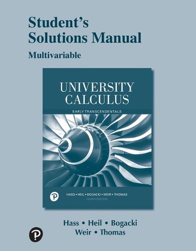 Cover image for Student Solutions Manual for University Calculus: Early Transcendentals, Multivariable