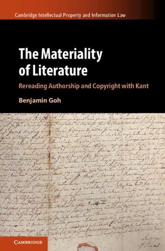 Cover image for The Materiality of Literature