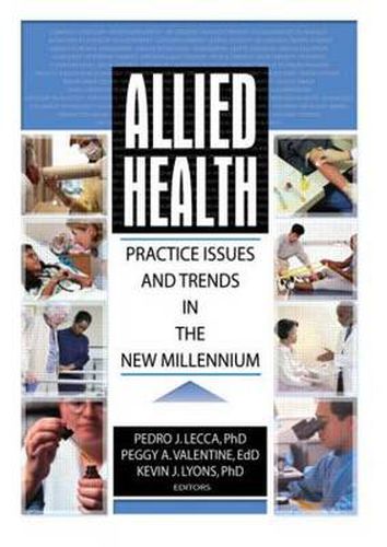 Cover image for Allied Health: Practice Issues and Trends into the New Millennium