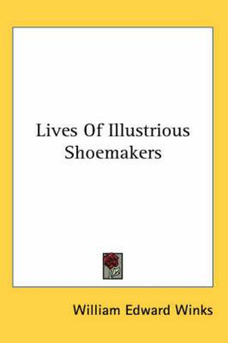 Cover image for Lives of Illustrious Shoemakers