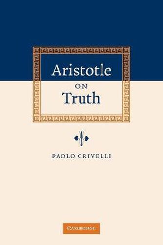 Cover image for Aristotle on Truth