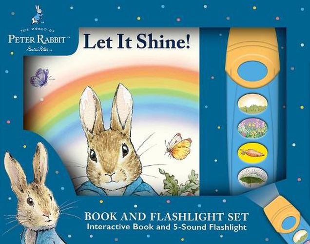 Cover image for World of Peter Rabbit Let it Shine Book and 5 Sound Flashlight Set