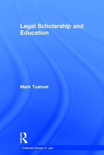 Cover image for Legal Scholarship and Education