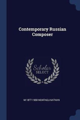 Cover image for Contemporary Russian Composer