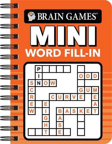 Cover image for Brain Games - To Go - Mini Word Fill-In