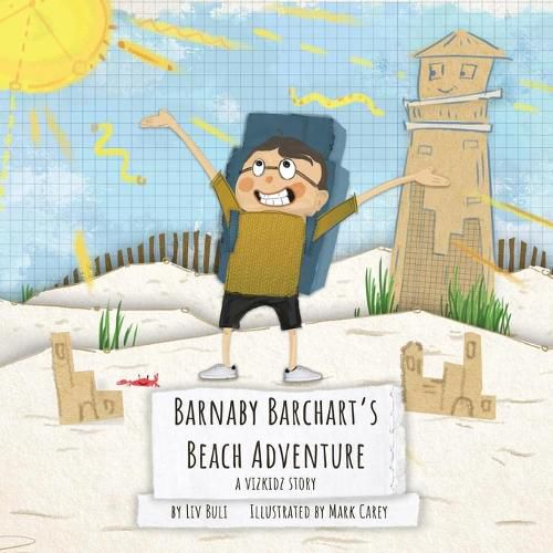 Cover image for Barnaby Barchart's Beach Adventure: A Vizkidz Story