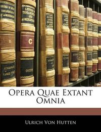 Cover image for Opera Quae Extant Omnia