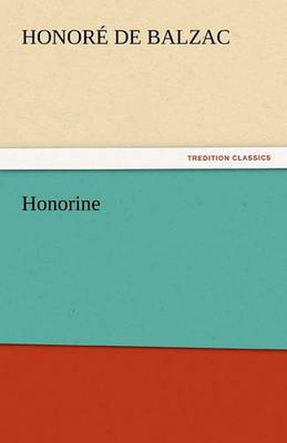 Cover image for Honorine