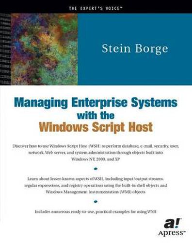 Cover image for Managing Enterprise Systems with the Windows Script Host