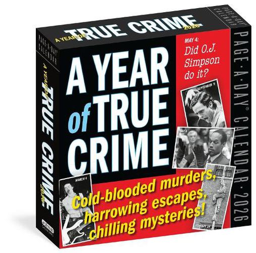 Cover image for Year of True Crime Page-A-Day (R) Calendar 2026