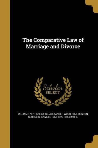 Cover image for The Comparative Law of Marriage and Divorce