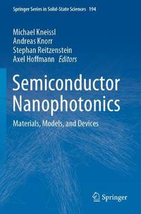 Cover image for Semiconductor Nanophotonics: Materials, Models, and Devices