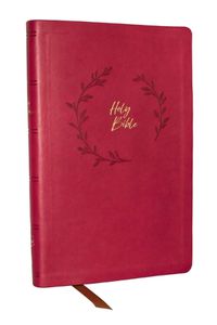 Cover image for KJV Holy Bible: Value Ultra Thinline, Pink Leathersoft, Red Letter, Comfort Print: King James Version