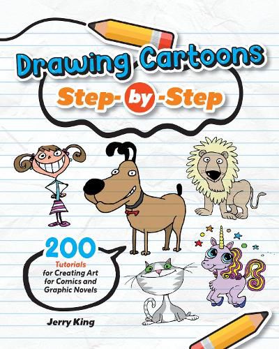 Cover image for Drawing Cartoons Step by Step