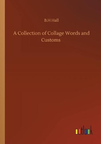 Cover image for A Collection of Collage Words and Customs