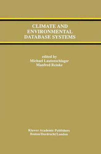Cover image for Climate and Environmental Database Systems
